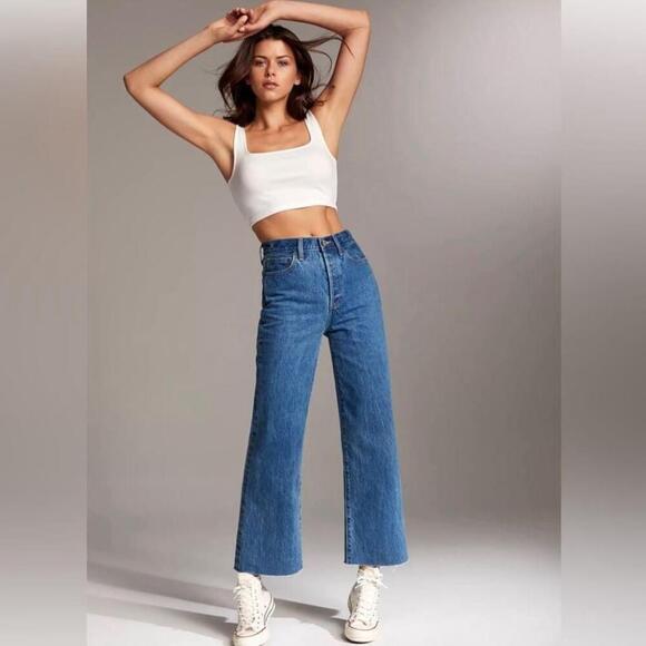 Aritiza Denim Forum - The Farrah Wide Leg - Picture 5 of 16